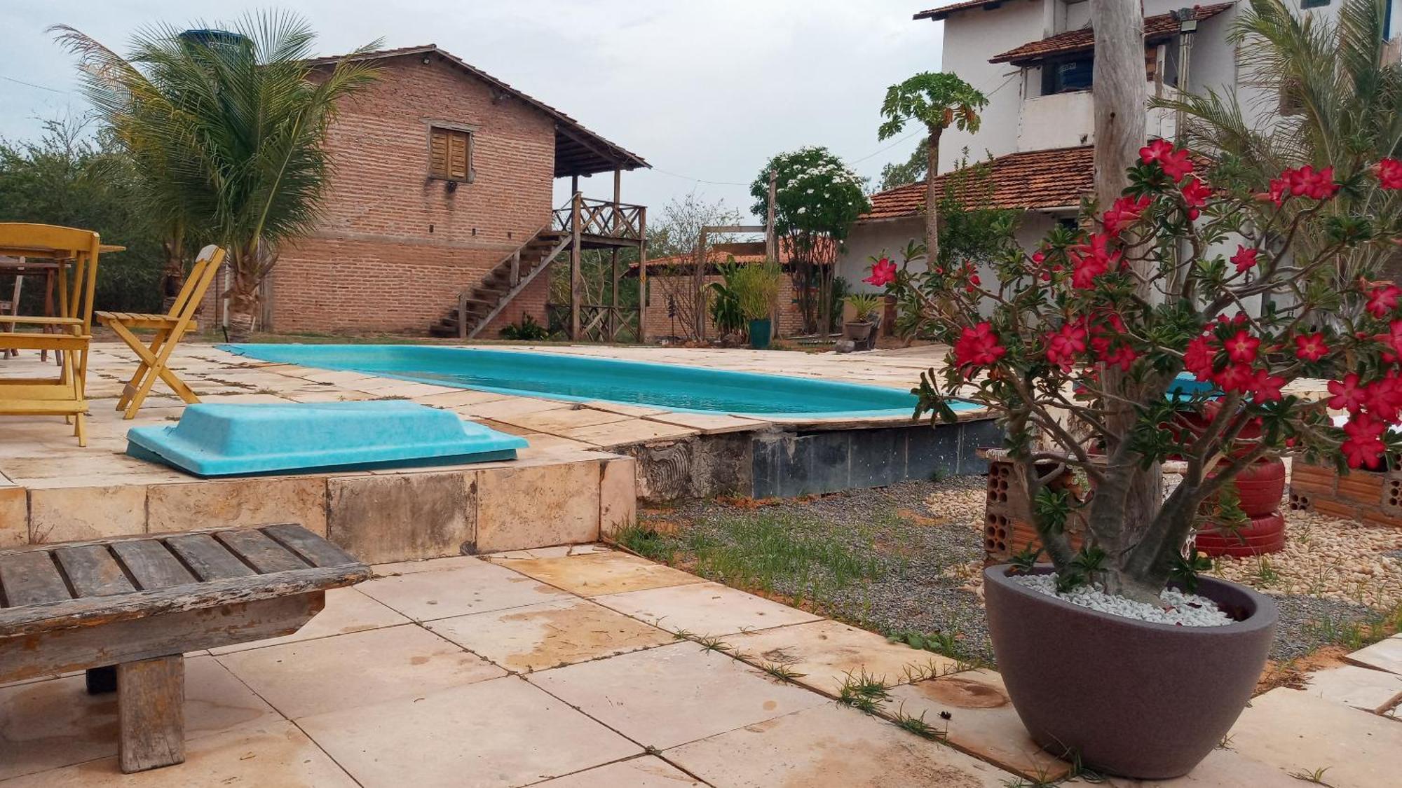 Camping E Pousada Tres Lagoas Hotel Luis Correia Ngoại thất bức ảnh